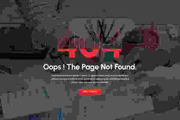 404 Page